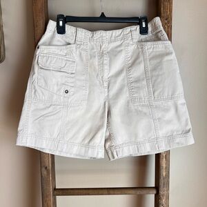 Ralph Lauren Cream High Waist Women's Shorts
